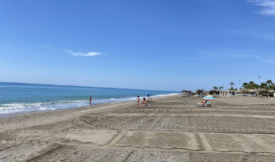 Playa de Torre del Mar, en Vélez-Málaga. DIARIO SUR